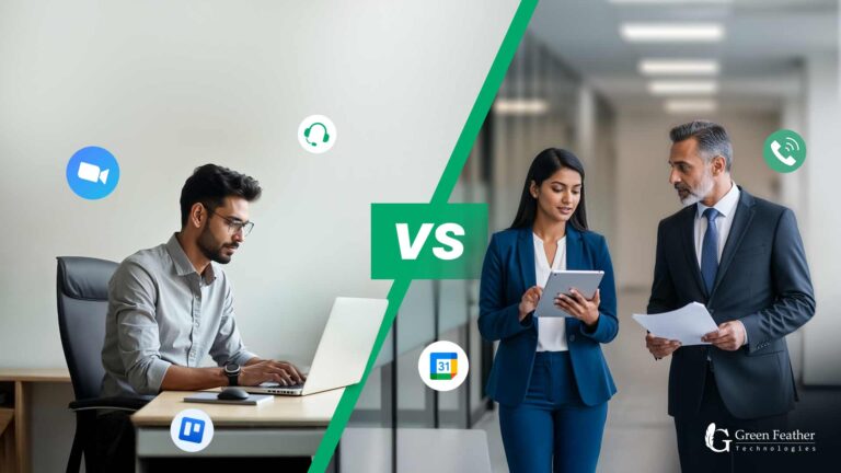 Feature image of Virtual Assistant vs Personal Assistant blog
