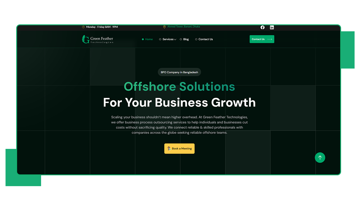 green feather technologies virtual assistant provider